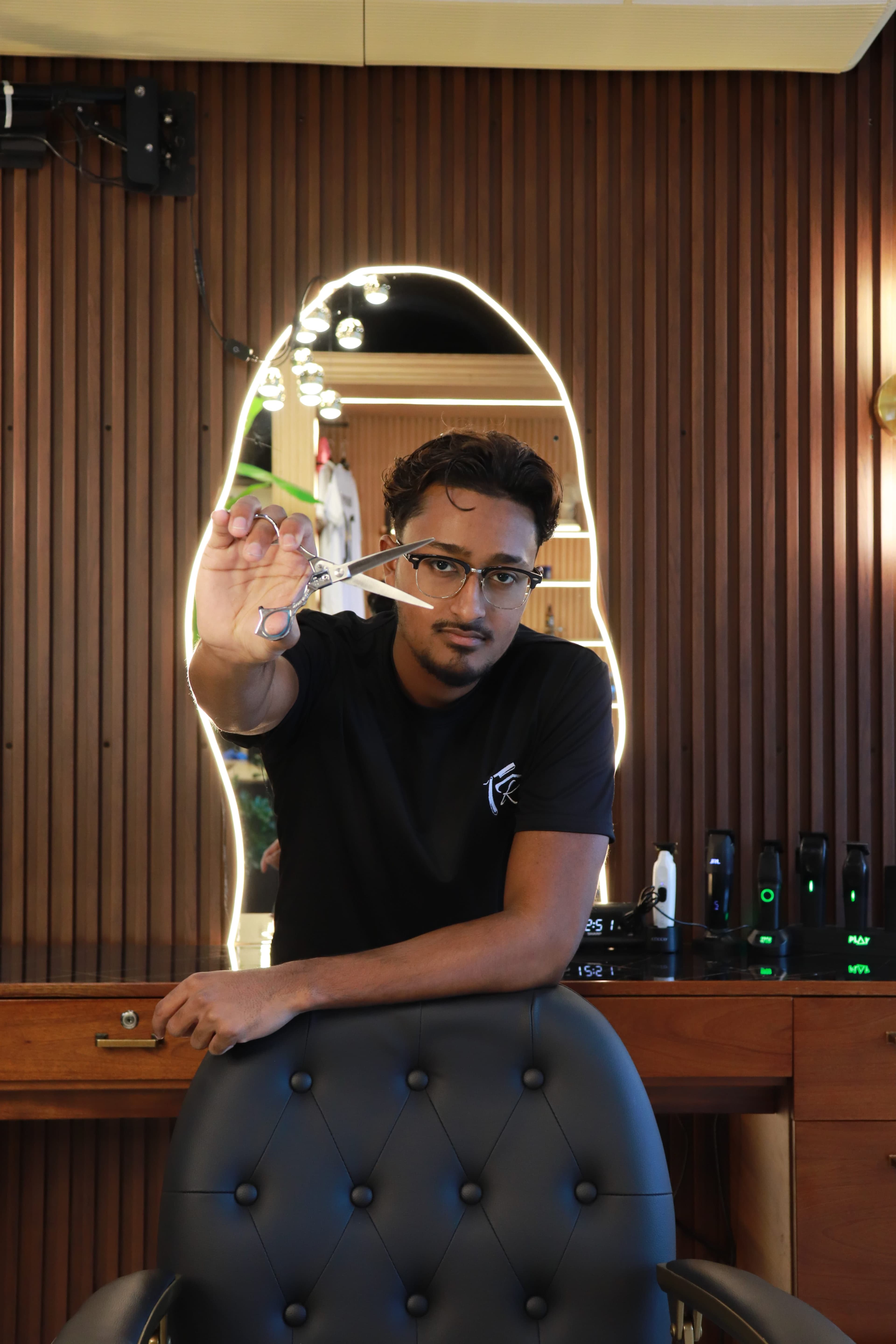 Rohit — Junior Barber at Faded Rooftop